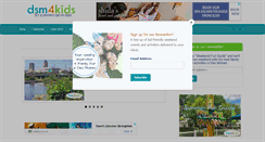 Desktop Screenshot of dsm4kids.com